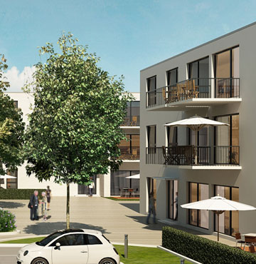 Zweite Visualisierung des Cordian Campus